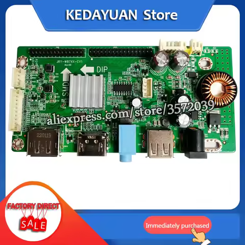 free shipping for 27inch drive board JRY-W87XX-CV1 working screen M27V01-Q01(LC270LF1F)