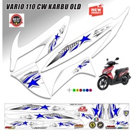 VARIATION OF STRIPING STICKERS FOR VARIO OLD 110 CW MOTORCYCLE DABIN STICKER VARIATION FOR VARIO OLD