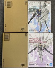 中古 GFFMC Noble Color Ver.Gundam 天使 高達 飛翼 零式 改 白雪姬 #1028 #1021 Bandai Gundam Fix Figuration EW