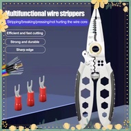 LY-Multipurpose Wire Stripper High Density Professional Crimping Tool Wrench Function Stripping Cutting Crimping Splitting Tool