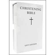 HOLY BIBLE: King James Version (KJV) White Pocket Christening Edition by  (UK edition, paperback)