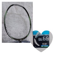 ORIGINAL KANSA POWER RACKET 35LBS PULL STRING RACKET ALREADY INSTALLED BG66