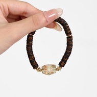 絲墨 未時原創高油鶯歌綠奇楠沉香手串黑金超七手鏈女中式禮物