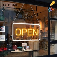 LIAOYING LED Neon Sign, Dimmable USB Powered Neon Sign, Simple Decorative Light Business Sign Window