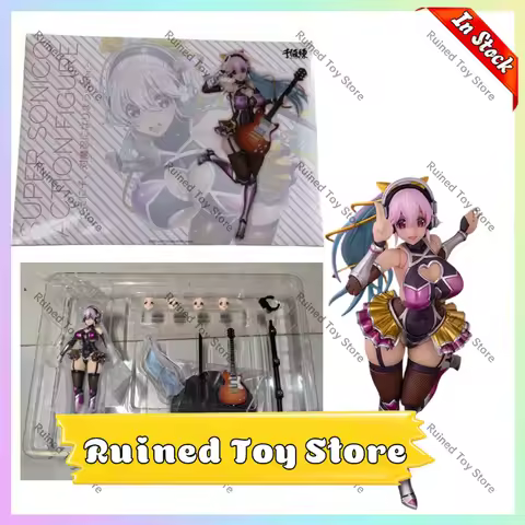 100% original Sentinel Toys Taimanin RPG × Super Sonico 6 inches Anime Action Collection Figures Mod