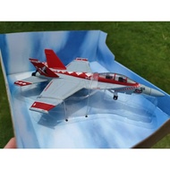READY STOCK F-18F Super Hornet 1/72 Display model Brand Bravo Team F18 TUDM Airforce