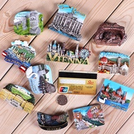 Souvenirs for Overseas Tourism Fridge Italy Switzerland Chile Austria Vienna foreign world tourism c