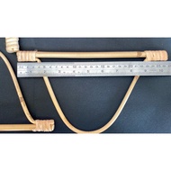 ARC-SHAPED RATTAN BAG HANDLE PER PAIR ARC RATTAN BAG HANDLE/