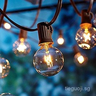 25 Bulbs G40 Outdoor Garden String Lights, Patio Outside String night lamp bulb QBOD