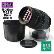 Sigma 70-300mm F4-5.6 DG MACRO Mount EF Canon