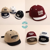 8 months - 4 years | Toddler BASEBALL Cap - GOOD DAYS X Brooklyn V6 - Unisex - Korean Model