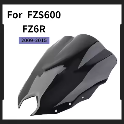 For Yamaha FZS600 FZ6R FZ6-R FZ-6R 2009 2010 2011 2012 2013 2014 2015 Windscreen Screen Wind Deflect