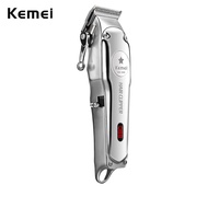 Kemei 1997 Professional Cordless Hair Clipper for Barbershop Powerful Fade Haircut Machine All Metal