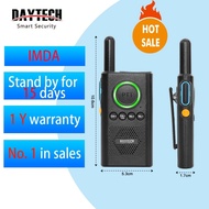 Daytech Walkie Talkie Portable Mini for Kids Adult intercom woki toki strong signal 5KM 对讲机