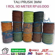 Prusik paracord Rope Mountain Bracelet 3mm roll