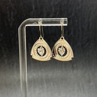 SV 轉子引擎耳環 心形鋯石 ROTARY HURTS 聯名款 JEREV 日本製