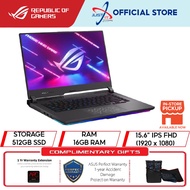 ASUS ROG STRIX G15 (2022) G513R-MHF049W 15.6" IPS FHD Gaming Laptop RYZEN 7-6800H 16GD5 512SSD RTX3060 6GD6 WIN11H