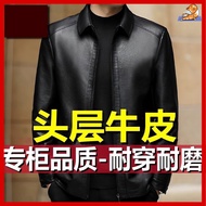 🔥[Middle-aged Elderly Men's Clothing] Dad Clothes Men's Jacket Coat Thick Coat Jacket Men's Coat Spr