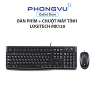 Logitech MK120 Computer Keyboard+Mouse -