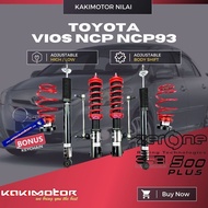 Toyota Vios NCP93 2008-13 - ZerOne SSR500 Plus Hi-Lo Bodyshift Adjustable