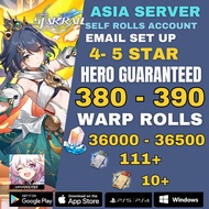 Honkai Star Rail ID Starter Account | Reroll Account Honkai Star Rail action figure