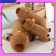 Cevo 100cm Capybara long plush sleeping pillow cute plushie capybara plush toy kid birthday gift