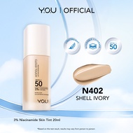 [NEW] YOU Cloud Touch 3% Niacinamide Skin Tint 20ml Brightening Liquid Foundation Lightweight Covera