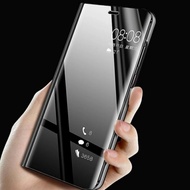 Case Oppo A54 Clear View Standing Flip Cover Mirror
