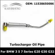 11538650086 Car Coolant Water Return Turbocharger Oil Pipe Hose for BMW 3 5 7 Series G20 G30 G32 M34