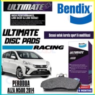 Bendix Ultimate Front  Brake Pad  Perodua Alza M500 2014 DB1820 ULT+