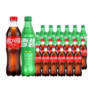 可口可乐（Coca-Cola）汽水碳酸饮料 500ml瓶装可乐雪碧芬达混合组合装 500mL 24瓶 可乐+雪碧各12瓶