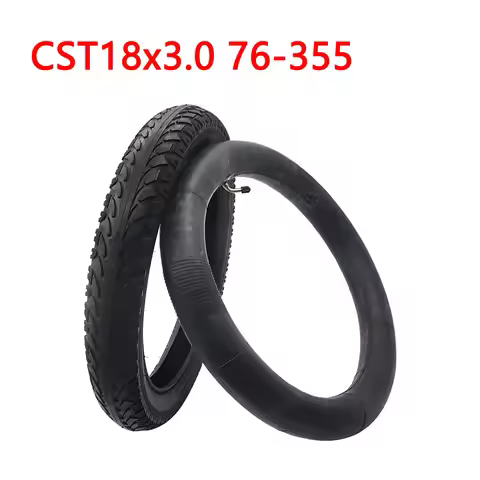 CST18*3.0 Outer Tyre Inner Tube 18x3.0 Off-road Tire 76-355 Tube for 18 Inch Electric Vehicle Electr