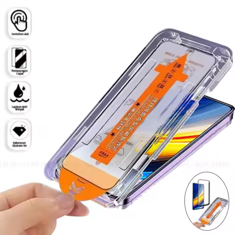 4/3/2/1Pcs For Xiaomi Poco X3 Pro Glass Poco X3 Pro Tempered Glass Protective Dust Free Full Glue Sc