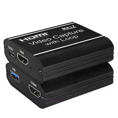 4K TV Loop HD 1080P Video Capture Card USB 2.0 HDMI Game Recorder Video Recording Box For PS5 PS4 DV