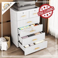 [Clearance] Little Carpenterr 56cm Drawer Cabinet Clothes Organizer Wardrobe Almari Baju Rack Kabine