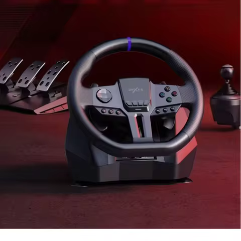 PXN V9 Gen2 Racing Steering Driving Wheel 270°/ 900° Vibration Gaming Steering Wheel for PS4,PC,PS3,