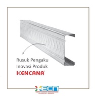 BAJA RINGAN KANAL C/C KENCANA 75x25x0.75mmx6m