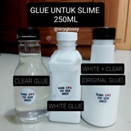 Magic SLIME ACTIVATOR+SLIME BASE+MAGIC Glue SLIME (WHITE,CLEAR) BY IICYGLOSSY For SLIME 250GR