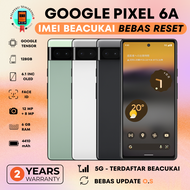 Google Pixel 6A 6/128GB Super Istimewa Mulus Seperti Baru Imei Terdaftar BERGARANSI AMAN