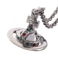 【二手】Vivienne Westwood)項鍊 新款 PETITE ORB 吊墜 63020098S001 不銹鋼項鍊 女士新款