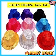 Sequin Fedora Hat for Kids & Adult. Jazz Dance Glitter Hat