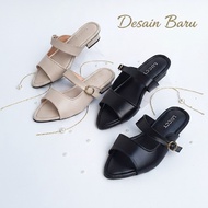 Luccy H04 Heels Sandals Latest Jumbo Slop ModelWanita Size 41 42 43 44