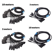 Snake Cable XLR Cable 3Pin Male to Female Multi-Media Professional Audio Extension Stage Extension C