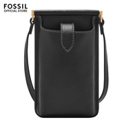 Fossil Women's Kaia Crossbody Bag ( SHB3176001 ) - Black Leather