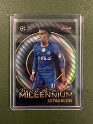 足球 韋利安 Estevao Willian 車路士 新秀 2025-26 Topps Finest UCC Chelsea RC Finest of the Millennium Refractor