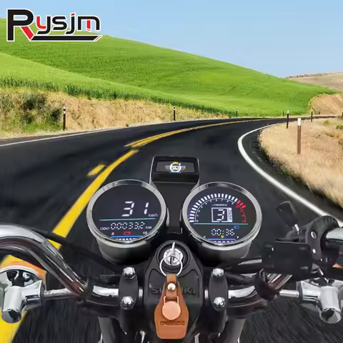 Fit For Suzuki GN 125 Digital Meter Assembly Speedometer Odometer Gauge Gear Indicator Instrument Sp
