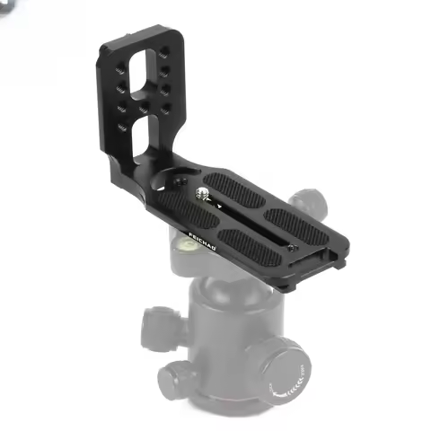 Quick Release L Plate Vertical Bracket Grip Universal for Manfrotto Tripod Monopod Zhiyun DJI Gimbal