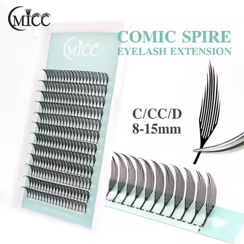 CMICC New Generation Lash Premade Fans Custom Feather Lashes Spiky Manga Spire Tower Eyelash Comic S