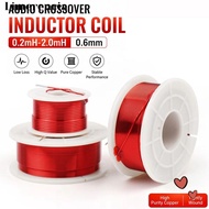 LIMERENCIA Speaker Crossover Inductor Coil, 0.2mh-2.0mh 0.6mm Audio Inductor Coil, Copper Inductor C