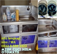 MESIN CUCI 2 HELM OTOMATIS